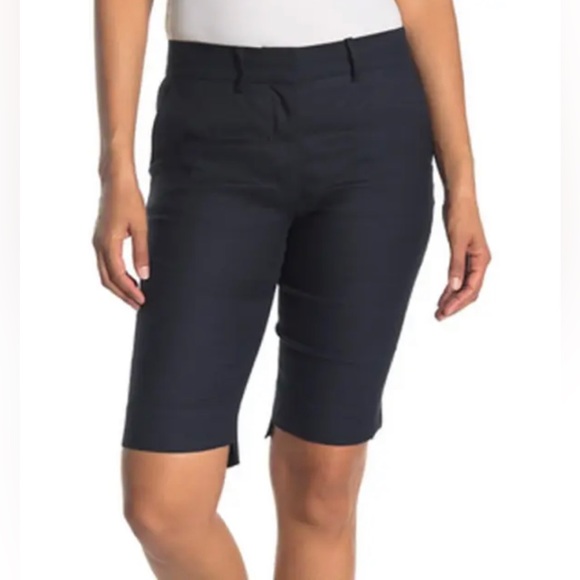 NWT FRAME Linen Blend Capri Trouser Shorts, Size 2 - Picture 11 of 11